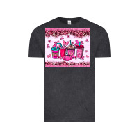 Vintage Black Breast Cancer coffee cups Vintage Tee - NancyCooperArtShop
