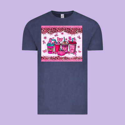 Breast Cancer Coffee Cups Vintage Tee Designed By Nancycooperartshop
