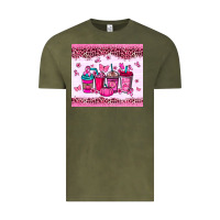 Vintage Olive Breast Cancer coffee cups Vintage Tee - NancyCooperArtShop