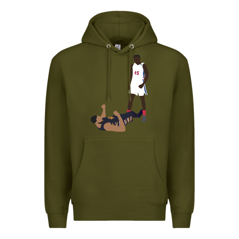 Sekou Doumbouya Over Tristan Thompson Premium Hoodie by tuanDangUi | Teevron