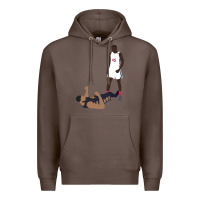 Coffee sekou doumbouya over tristan thompson Premium Hoodie - tuanDangUi