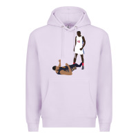 Lilac sekou doumbouya over tristan thompson Premium Hoodie - tuanDangUi