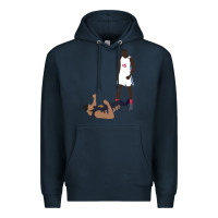 Navy sekou doumbouya over tristan thompson Premium Hoodie - tuanDangUi