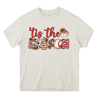 Cream tis the season baseball little debbie tree cakes Heavy Core Tee - JahusDesignShop