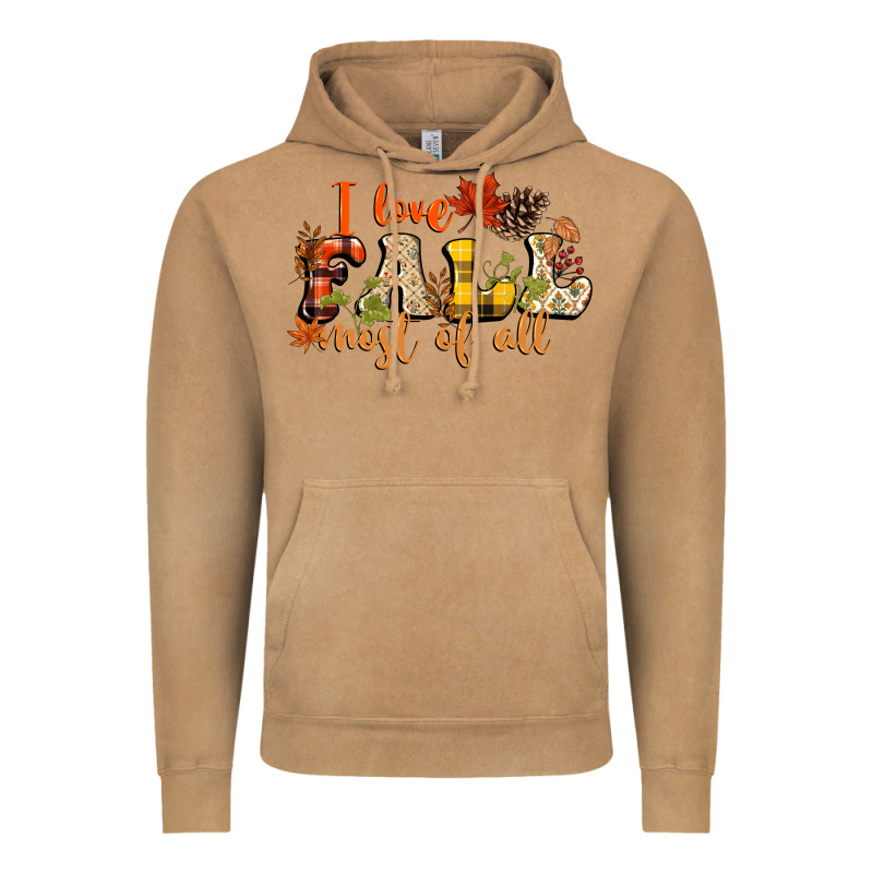 I Love Fall Most Of Fall Vintage Hoodie by NancyCooperArtShop | Teevron