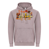 Vintage Zinc I love Fall most of Fall Vintage Hoodie - NancyCooperArtShop