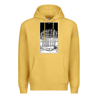 Antique Gold ten of swords   x of swords   tarot card   major arcana   fortune tell Premium Hoodie - tuanDangUi