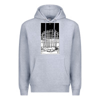 Heather Grey ten of swords   x of swords   tarot card   major arcana   fortune tell Premium Hoodie - tuanDangUi