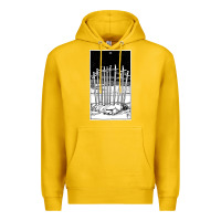 Lemon ten of swords   x of swords   tarot card   major arcana   fortune tell Premium Hoodie - tuanDangUi