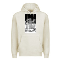 Oatmeal Heather ten of swords   x of swords   tarot card   major arcana   fortune tell Premium Hoodie - tuanDangUi