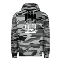 Slate Camo ten of swords   x of swords   tarot card   major arcana   fortune tell Premium Hoodie - tuanDangUi