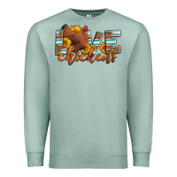 Seafoam love chickens Premium Sweatshirt - LillyAllenDesigns
