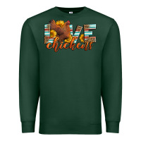 Sports Green love chickens Premium Sweatshirt - LillyAllenDesigns