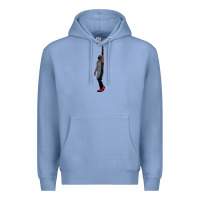 Colony Blue kyrie irving pointing up Premium Hoodie - tuanDangUi