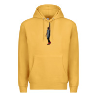 Mustard kyrie irving pointing up Premium Hoodie - tuanDangUi