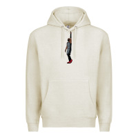 Oatmeal Heather kyrie irving pointing up Premium Hoodie - tuanDangUi