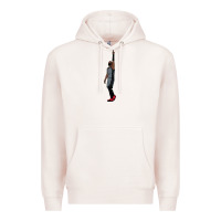Pale Pink kyrie irving pointing up Premium Hoodie - tuanDangUi