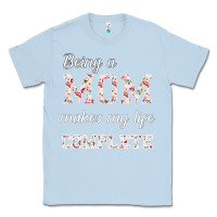Dusty Blue Being A Mom Makes My Life Complete For dark Classic Tee - Bettercallsaul