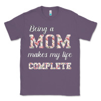 Lavender Being A Mom Makes My Life Complete For dark Classic Tee - Bettercallsaul