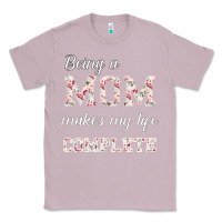 Lilac Being A Mom Makes My Life Complete For dark Classic Tee - Bettercallsaul