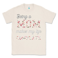 Natural Being A Mom Makes My Life Complete For dark Classic Tee - Bettercallsaul