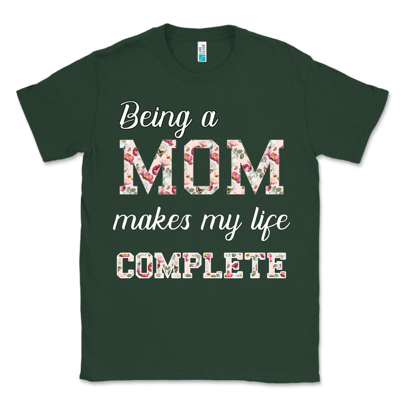 Being A Mom Makes My Life Complete For Dark Classic Tee by Bettercallsaul | Teevron