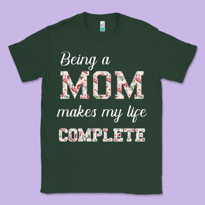 Being A Mom Makes My Life Complete For Dark Classic Tee Designed By Bettercallsaul