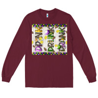 Burgundy drink drunk drank tumbler 3 Long Sleeve Tee - CowGirlArtShop