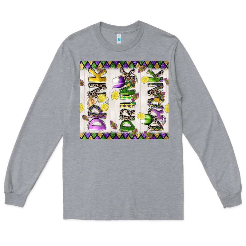 Drink Drunk Drank Tumbler 3 Long Sleeve Tee by CowGirlArtShop | Teevron