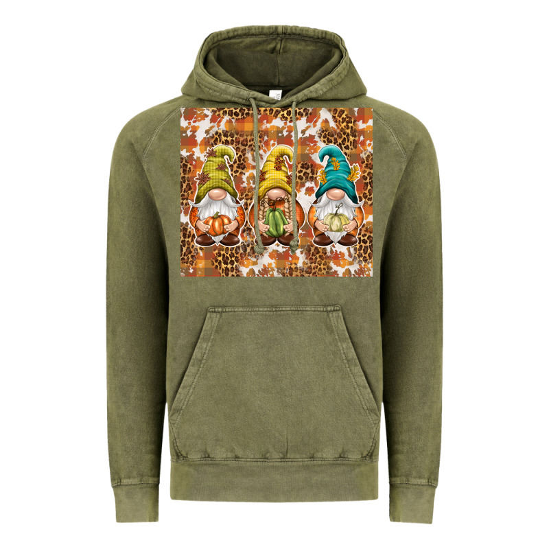 Fall Gnomes Vintage Hoodie by NancyCooperArtShop | Teevron