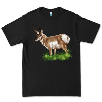 Black pronghorn Premium Tee - LillyAllenDesigns