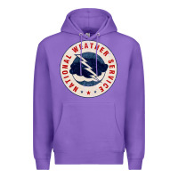 Purple national weather service nws Premium Hoodie - tuanDangUi