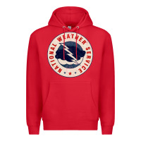 Red national weather service nws Premium Hoodie - tuanDangUi