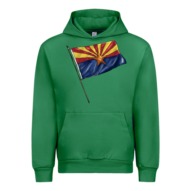 Arizona Flag Urban Hoodie by BarkalooDesign | Teevron