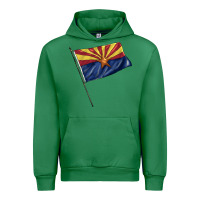 Emerald arizona flag Urban Hoodie - BarkalooDesign