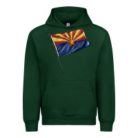 Forest Green arizona flag Urban Hoodie - BarkalooDesign