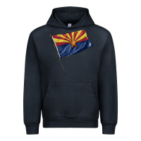 Navy arizona flag Urban Hoodie - BarkalooDesign