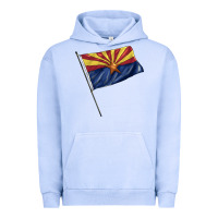 Pigment Grape Ice arizona flag Urban Hoodie - BarkalooDesign
