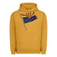 Pigment Peanut Butter arizona flag Urban Hoodie - BarkalooDesign