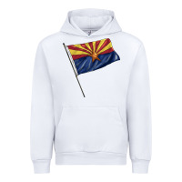 White arizona flag Urban Hoodie - BarkalooDesign