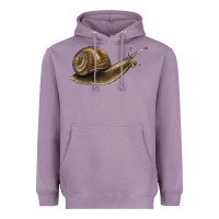 Lavender snail Heavyweight Hoodie - LillyAllenDesigns