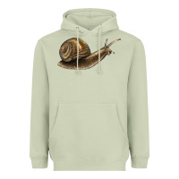 Matcha snail Heavyweight Hoodie - LillyAllenDesigns