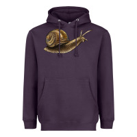 Plum snail Heavyweight Hoodie - LillyAllenDesigns