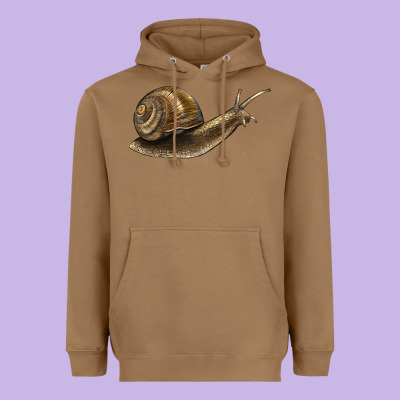 Snail Heavyweight Hoodie Designed By Lillyallendesigns