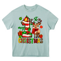 Arona my first christmas reindeer Heavy Core Tee - MaliasSmallBusiness
