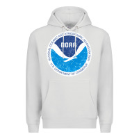 Dove Grey noaa vintage design Premium Hoodie - tuanDangUi