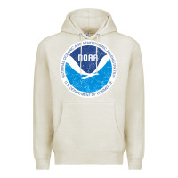 Oatmeal Heather noaa vintage design Premium Hoodie - tuanDangUi