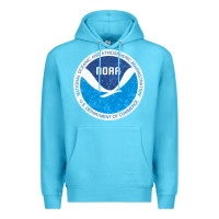 Ocean Blue noaa vintage design Premium Hoodie - tuanDangUi