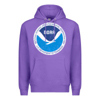 Purple noaa vintage design Premium Hoodie - tuanDangUi