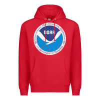 Red noaa vintage design Premium Hoodie - tuanDangUi